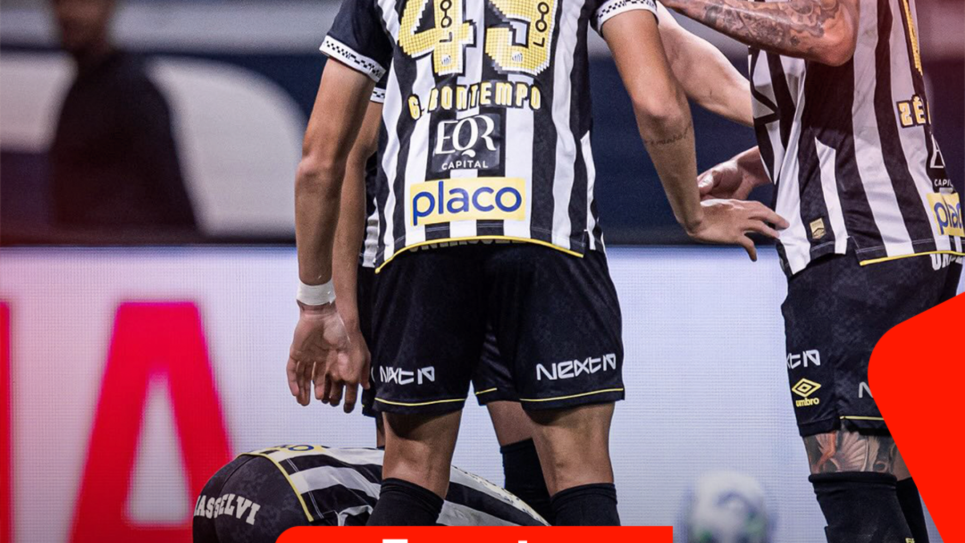 Torcedores do Santos preocupados com o rebaixamento do time em 2024